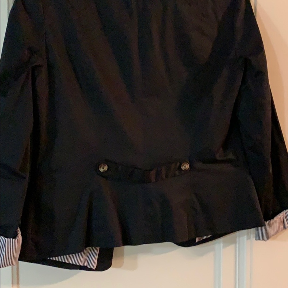 H&M black one button blazer - Picture 7 of 8